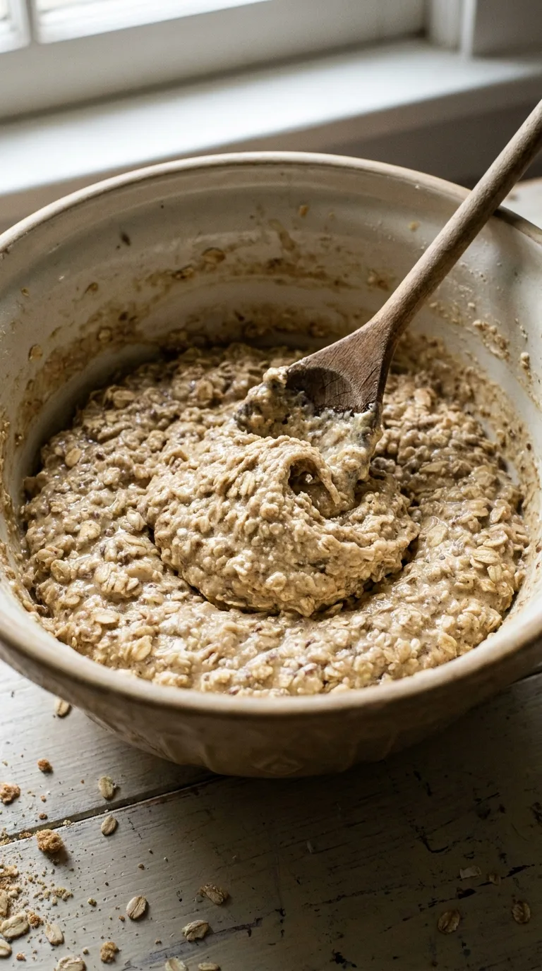 Protein Breakfast Cookies: Oat and Whey Energy Biscuits – step 4: Form the batter