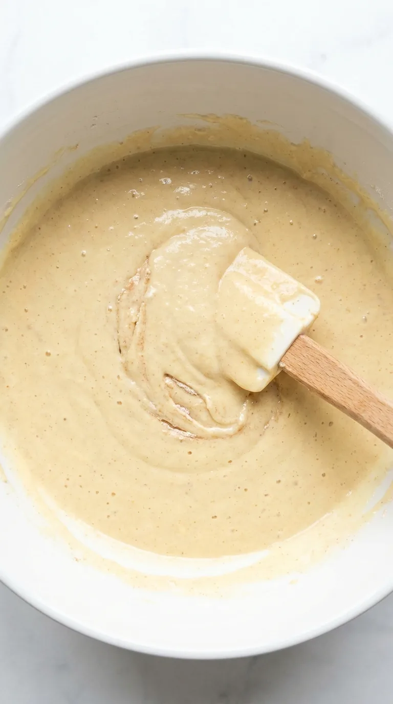 Breakfast Muffins for Toddlers: Banana and Yogurt Bites – step 4: Fold the batter