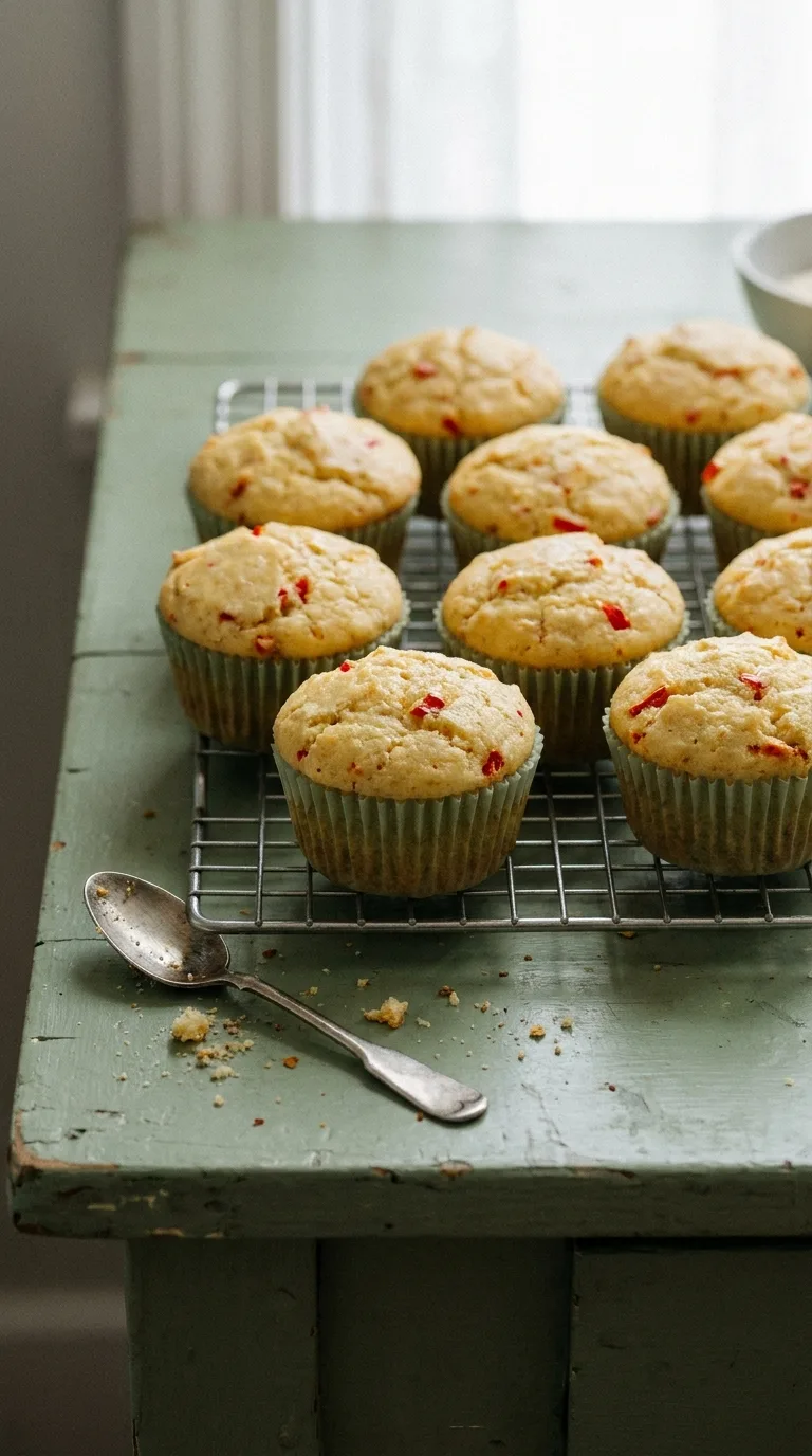 Breakfast Muffins with Eggs: Savoury Red Pepper and Feta Cups – step 7: Cool and release
