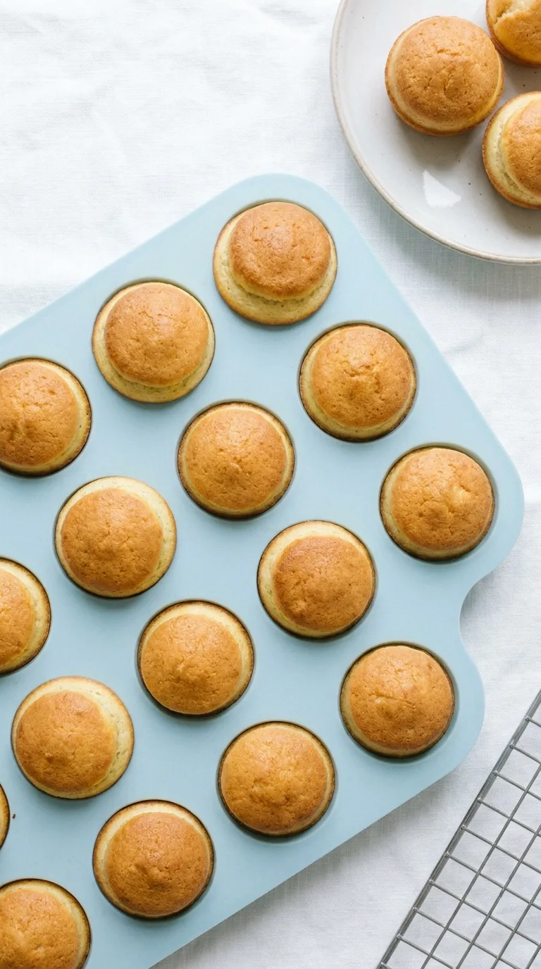 Breakfast Muffins for Toddlers: Banana and Yogurt Bites – step 6: Bake the muffins