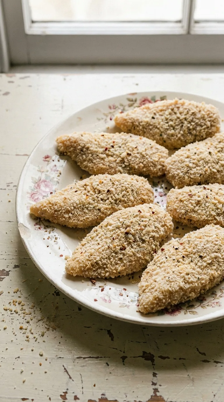 Chicken Parmesan Skillet: Italian Breaded Chicken – step 4: Coat the fillets
