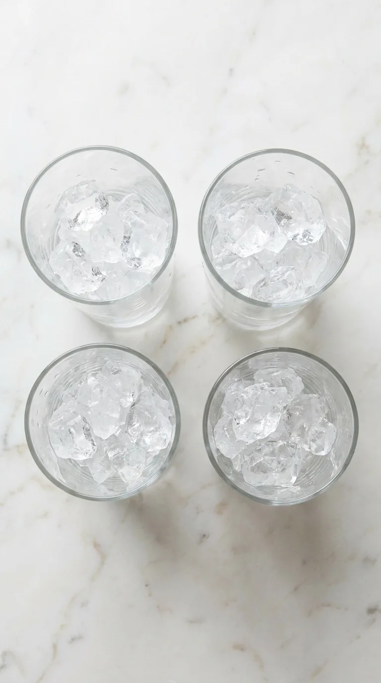 Cranberry Orange Juice Drink: A Tart Berry Citrus Blend – step 4: Prepare the glasses