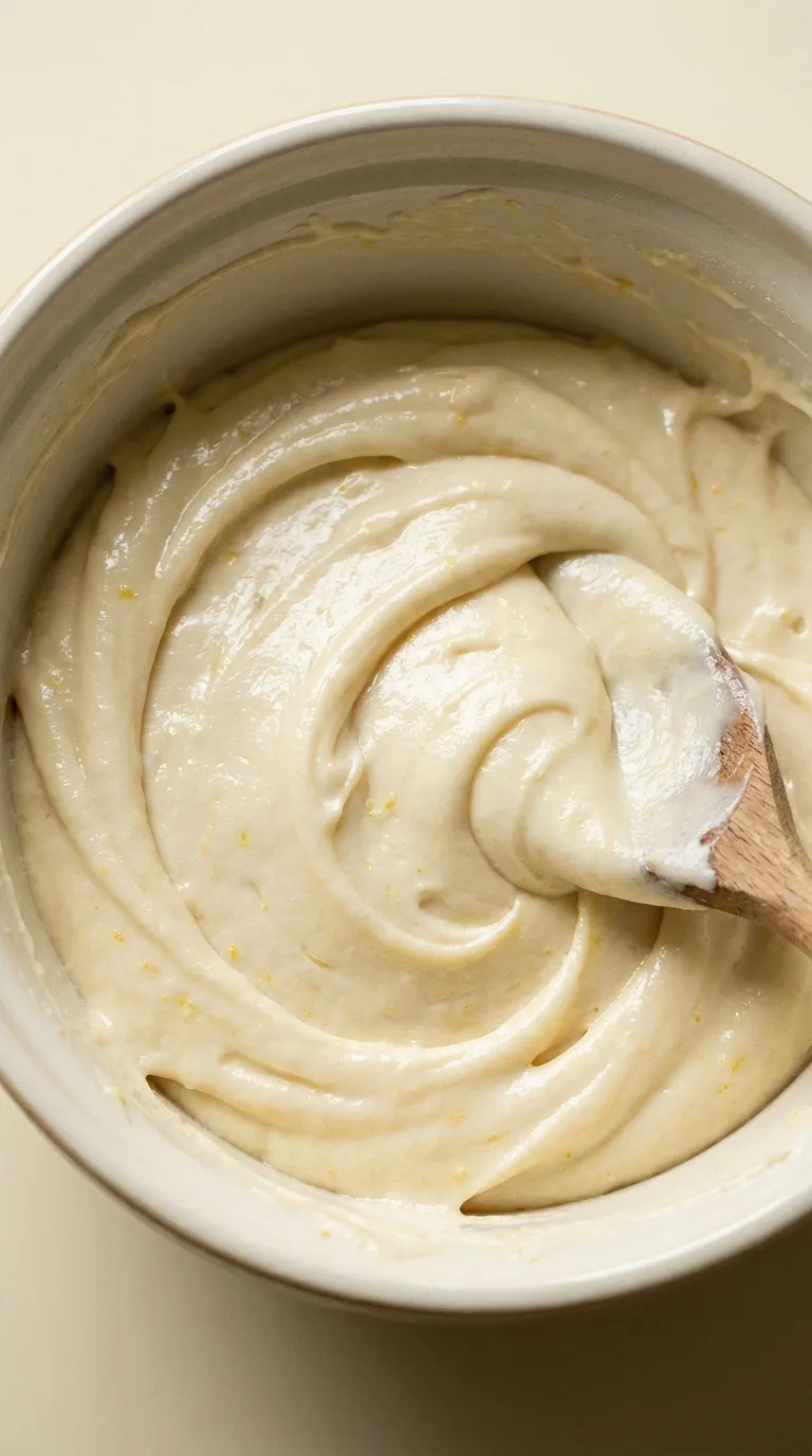Lemon Blueberry Cheesecake Cupcakes: American Citrus Dessert – step 2: Mix and bake