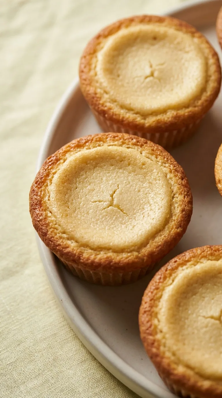 Lemon Blueberry Cheesecake Cupcakes: American Citrus Dessert – step 5: Set the centres