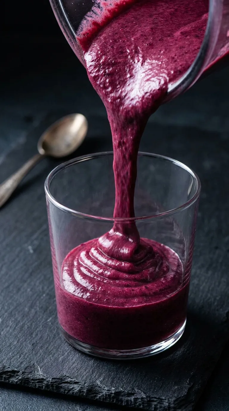 Fruit Smoothie Zero Sugar: American Berry Drink – step 6: Adjust the consistency