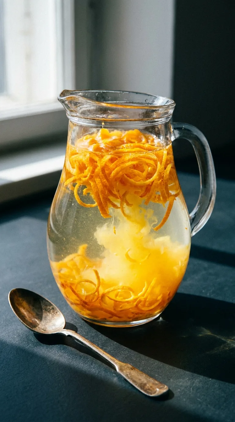 Keto Orange Juice: Sugar-Free Citrus Drink – step 3: Infuse the flavour