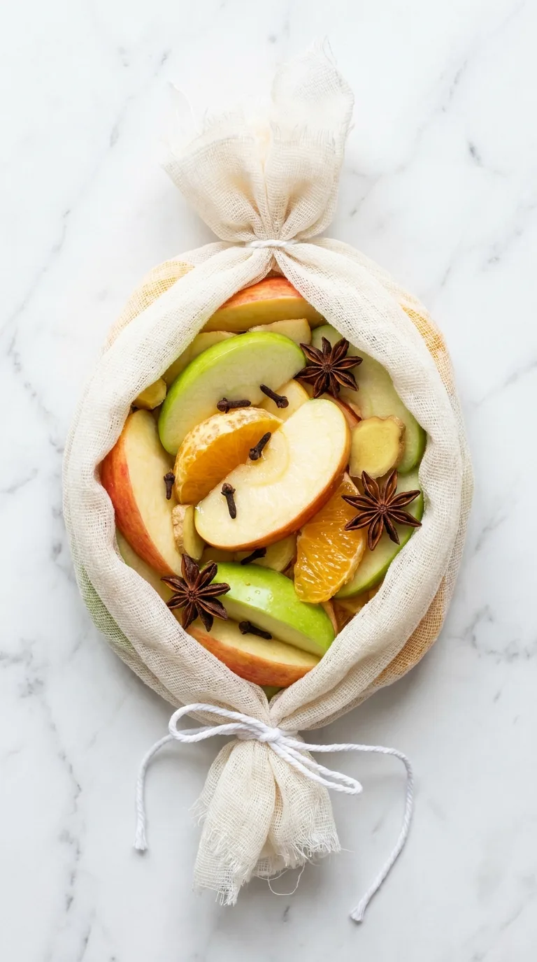 Keto Apple Juice: Low-Carb Spiced Infusion – step 1: Prepare the fruit