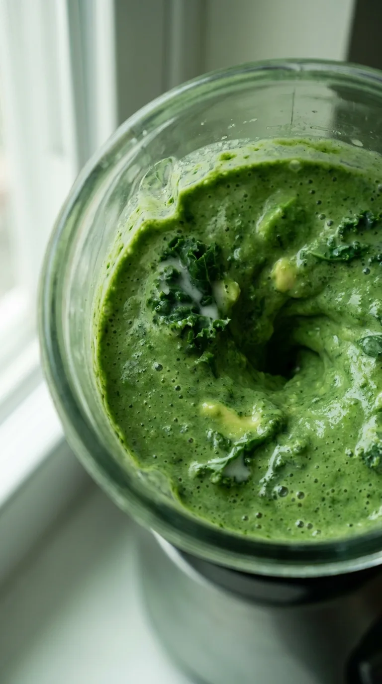 Keto Kale Juice: Low-Carb Green Elixir – step 4: Blend for smoothness