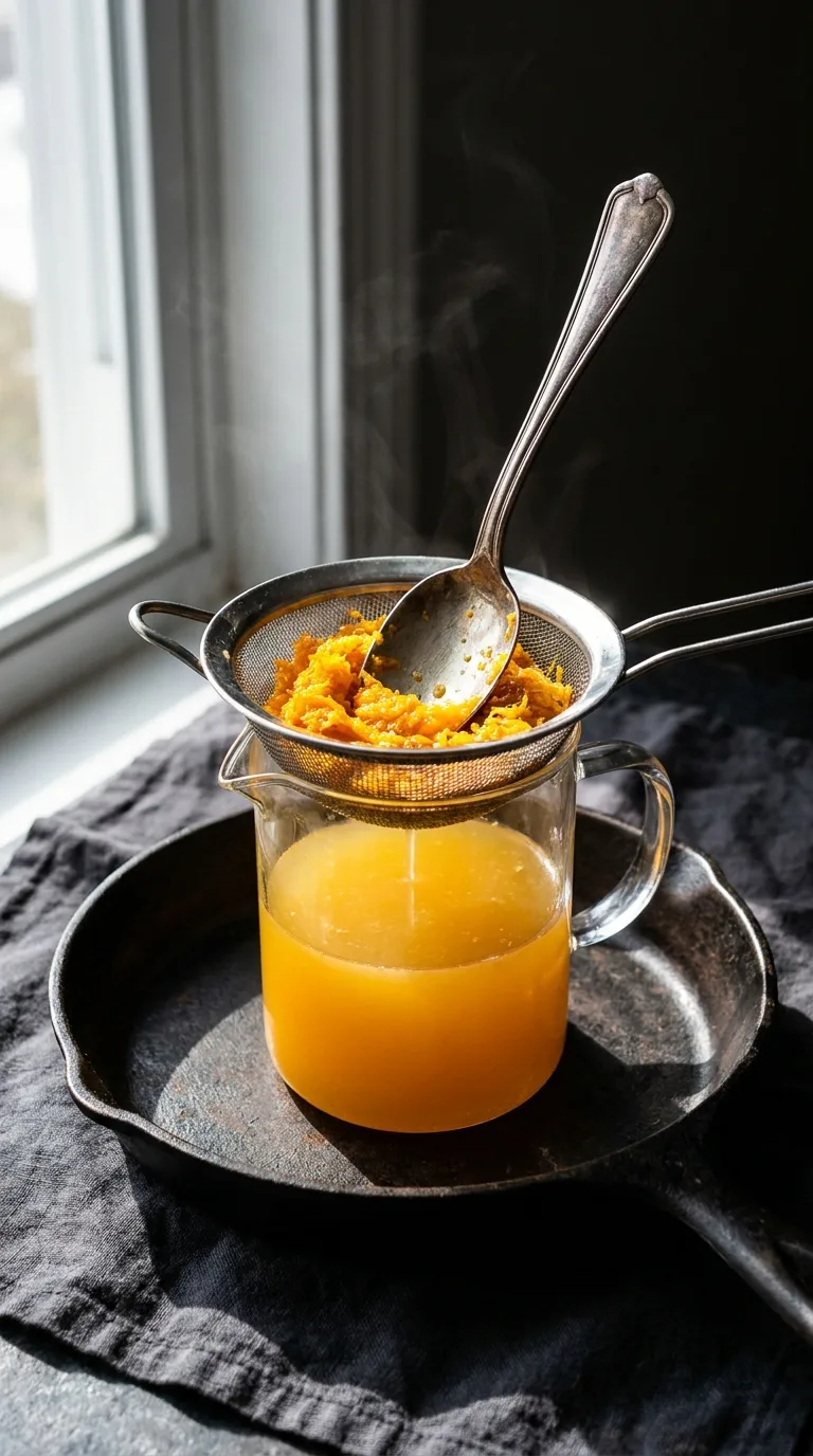Keto Orange Juice: Sugar-Free Citrus Drink – step 4: Strain the liquid