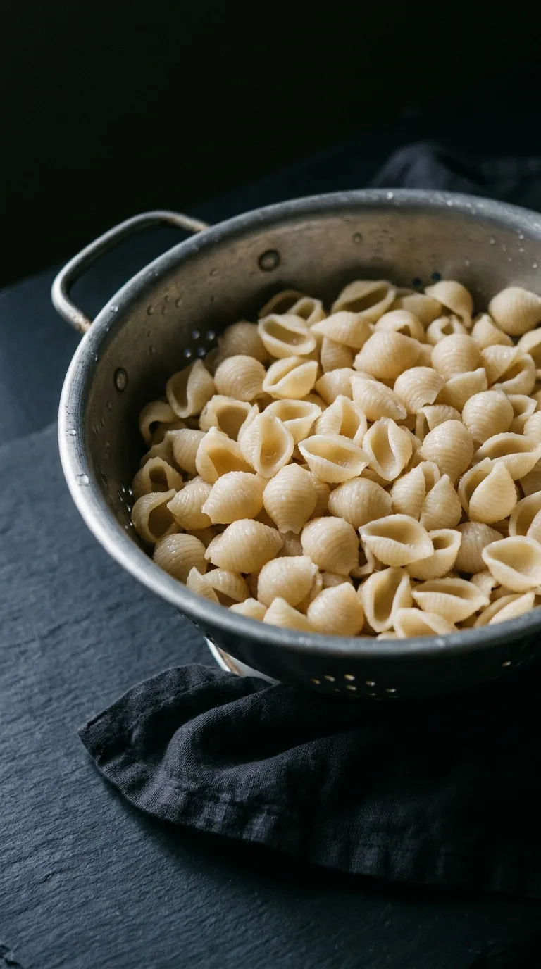 Jamie Oliver Pasta Salad: Italian Pasta and Vegetable Salad – step 3: Cool the pasta