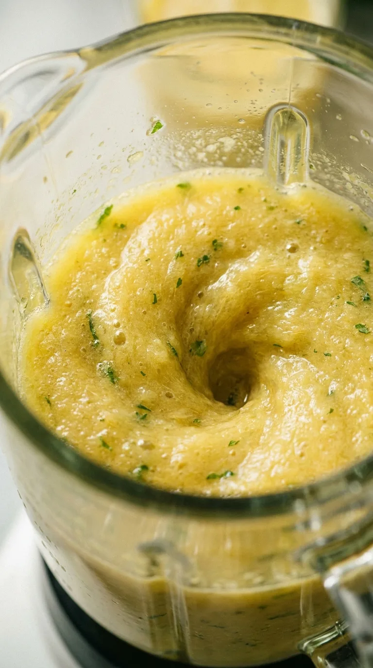 Pineapple Mint Ginger Juice: Tropical Asian Drink – step 5: Blend the mixture