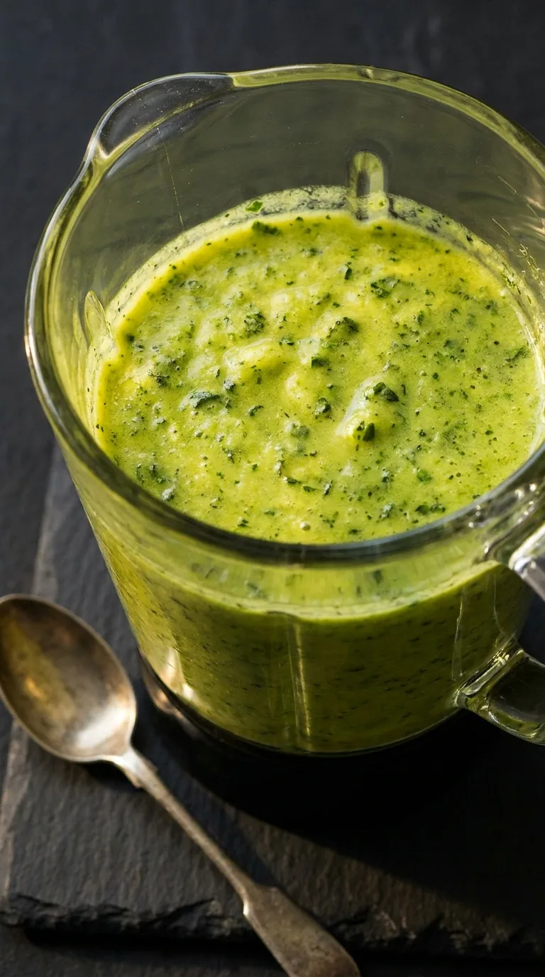 Pineapple Kiwi Mint Juice: Tropical Fruit Blend – step 4: Blend until smooth