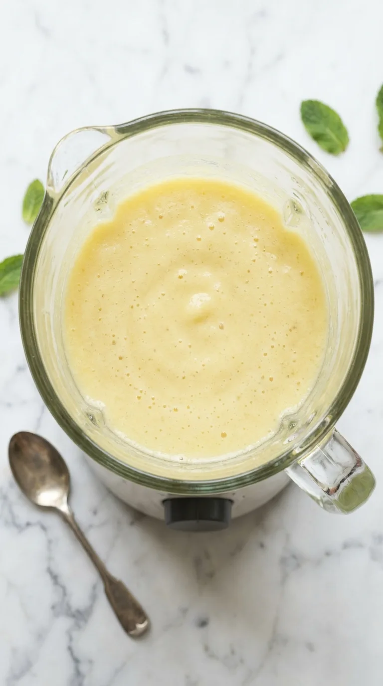 Pineapple Mint Juice Cava: Halal Mocktail – step 3: Blend the mixture