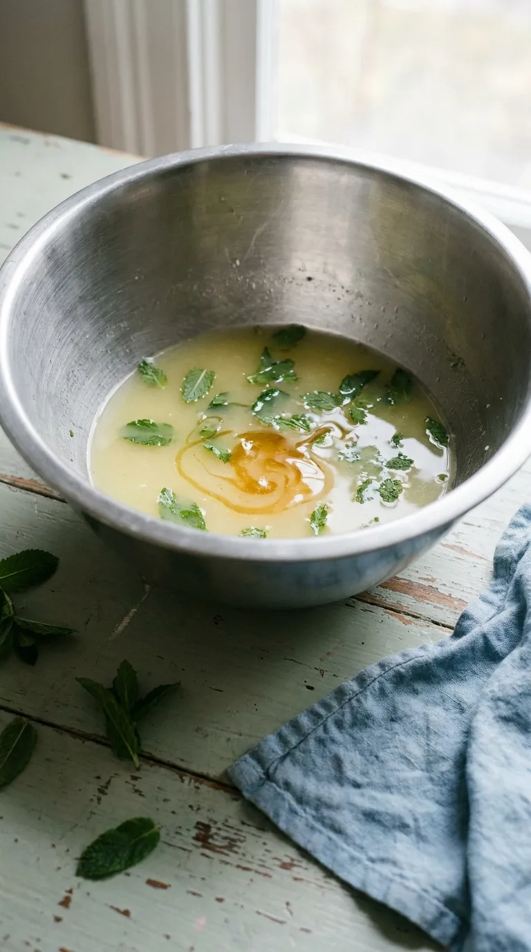 Pineapple Mint Pressed Juice: Tropical Hydrating Drink – step 4: Integrate the flavours