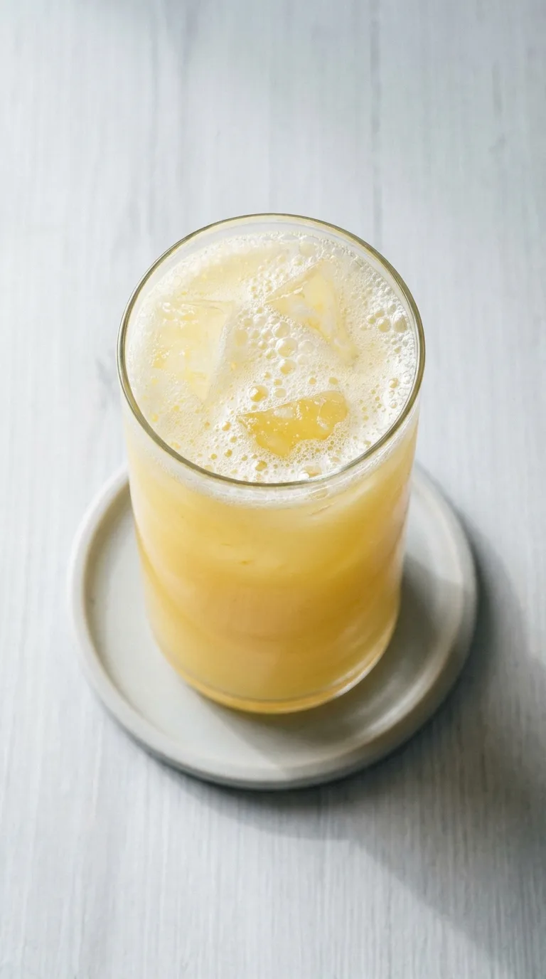 Pineapple Mint Mocktail: Non-Alcoholic Citrus Cooler – step 5: Add the fizz