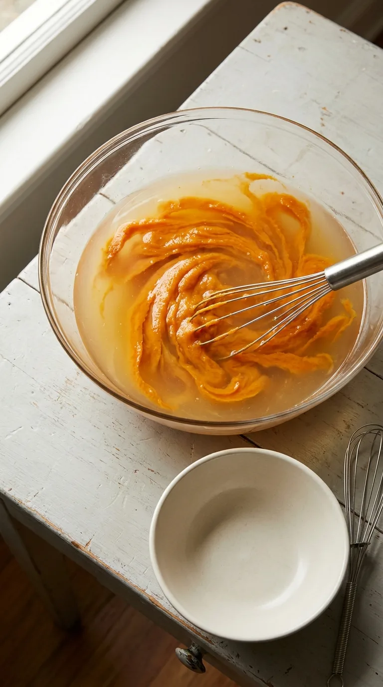 Pumpkin Spice Jungle Juice: Non-Alcoholic Autumn Punch – step 2: Integrate the pumpkin