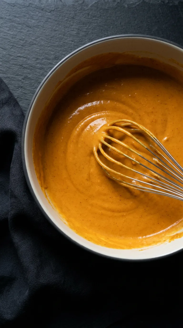 Pumpkin Spice Shot: Halal Coffee Drink – step 3: Whisk the base