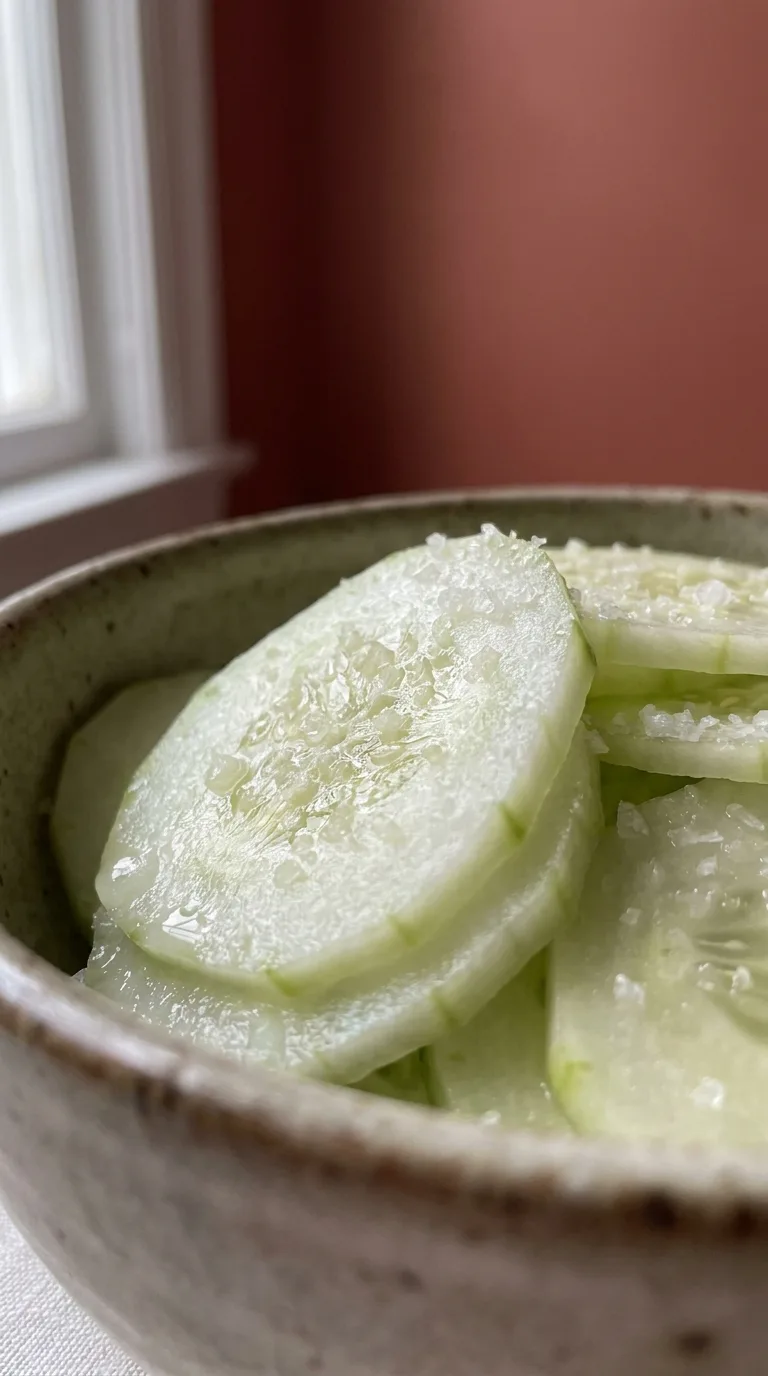 Gochujang Cucumber Salad: Spicy Korean Side Dish – step 2: Draw out water