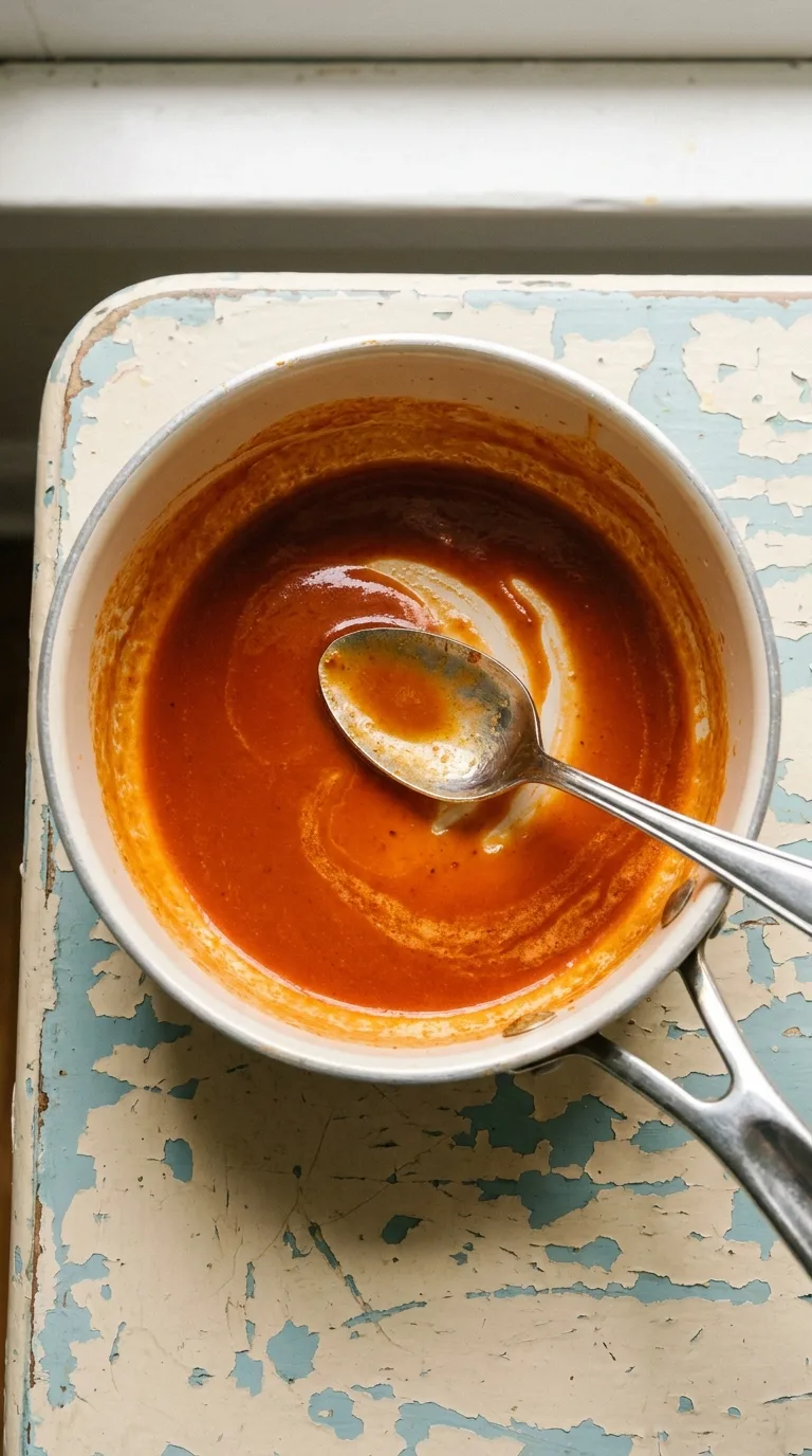 Buffalo Cauliflower Bites: Spicy Roasted Appetiser – step 4: Heat the sauce