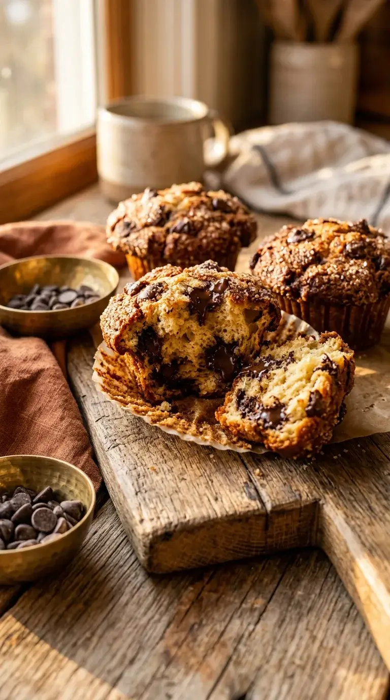 Chocolate Chip Muffin: American Bakery Cake