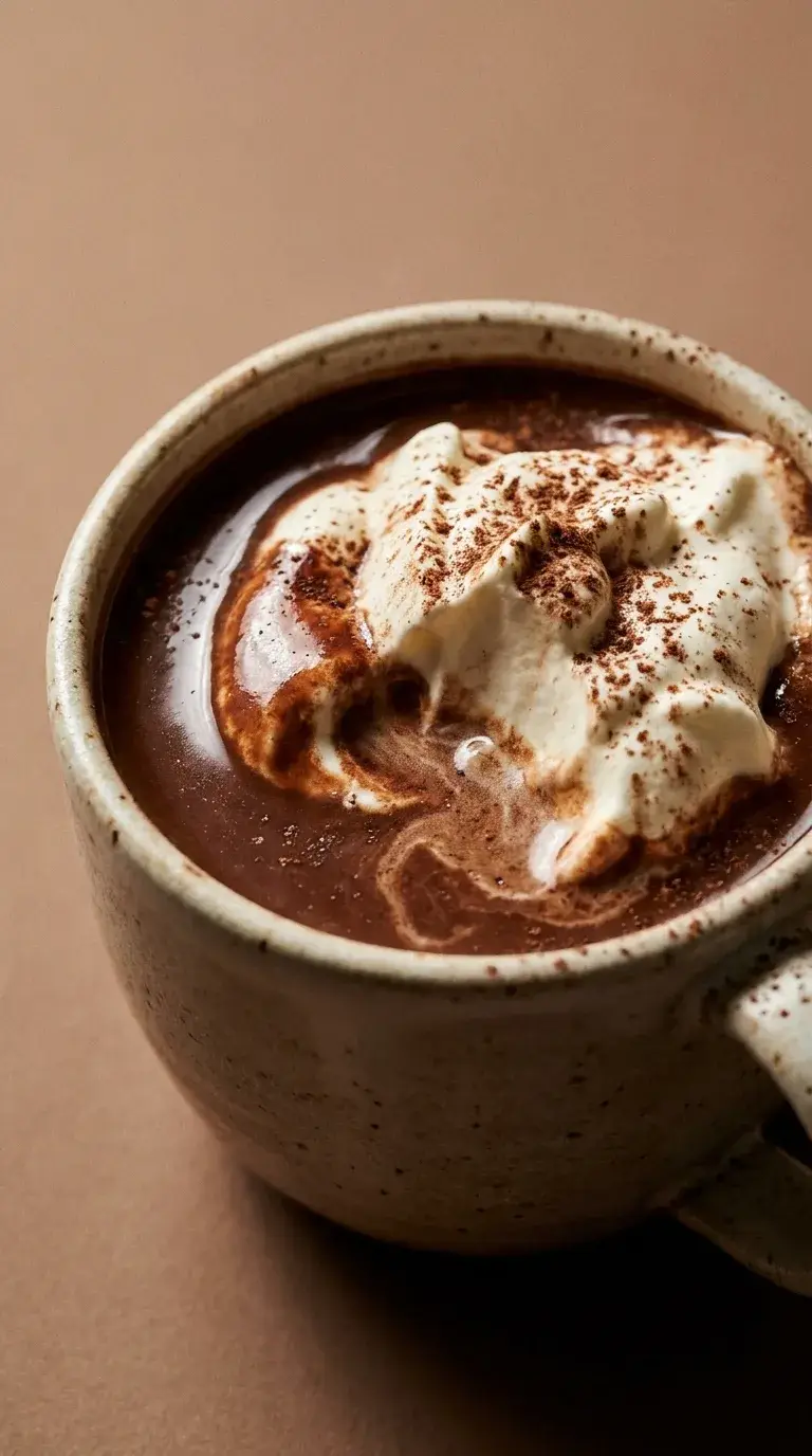 Classic Hot Chocolate Delight: Creamy American Cocoa Drink