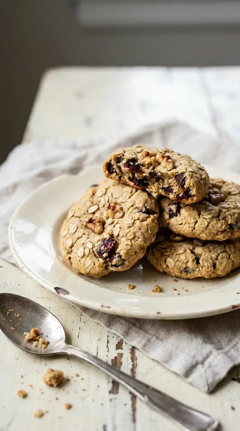 Protein Breakfast Cookies: Oat and Whey Energy Biscuits