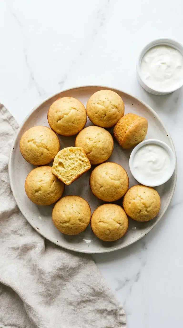 Breakfast Muffins for Toddlers: Banana and Yogurt Bites