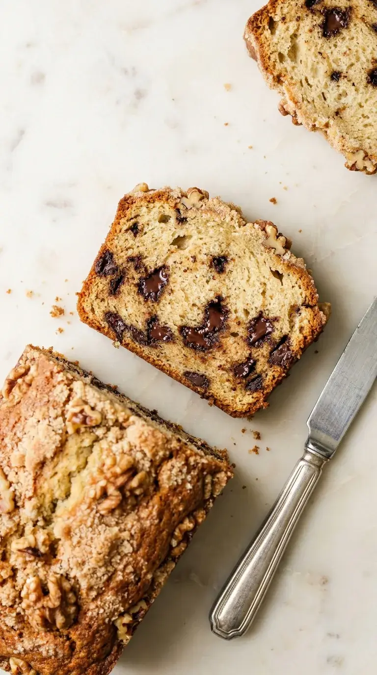 Chocolate Chip Loaf Cake: Moist Breakfast Bread