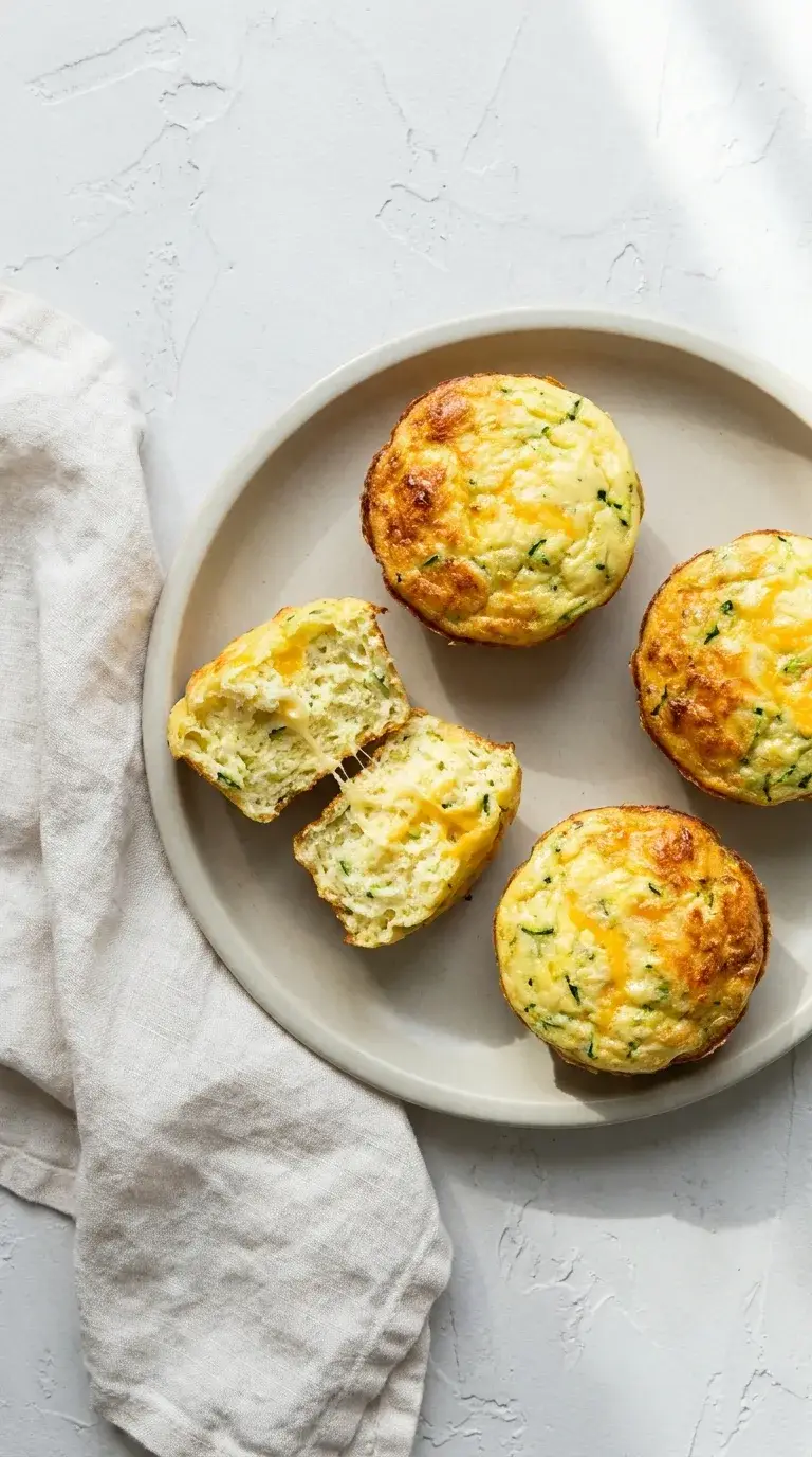Zucchini Egg Muffins: Savoury Breakfast Bites