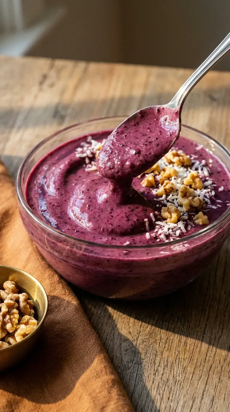 Fruit Smoothie Salad: Chilled Fruit and Spinach Bowl