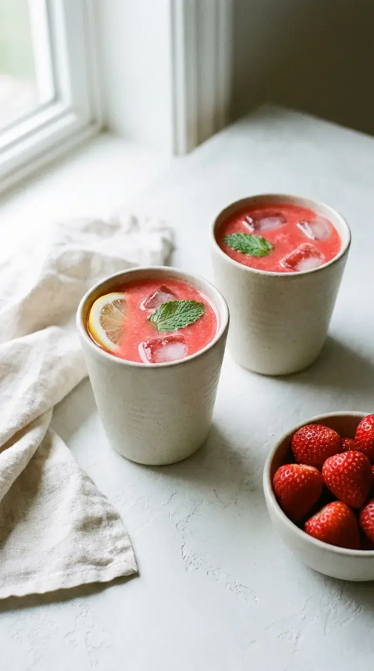 Keto Strawberry Juice: Low-Carb Fruit Drink