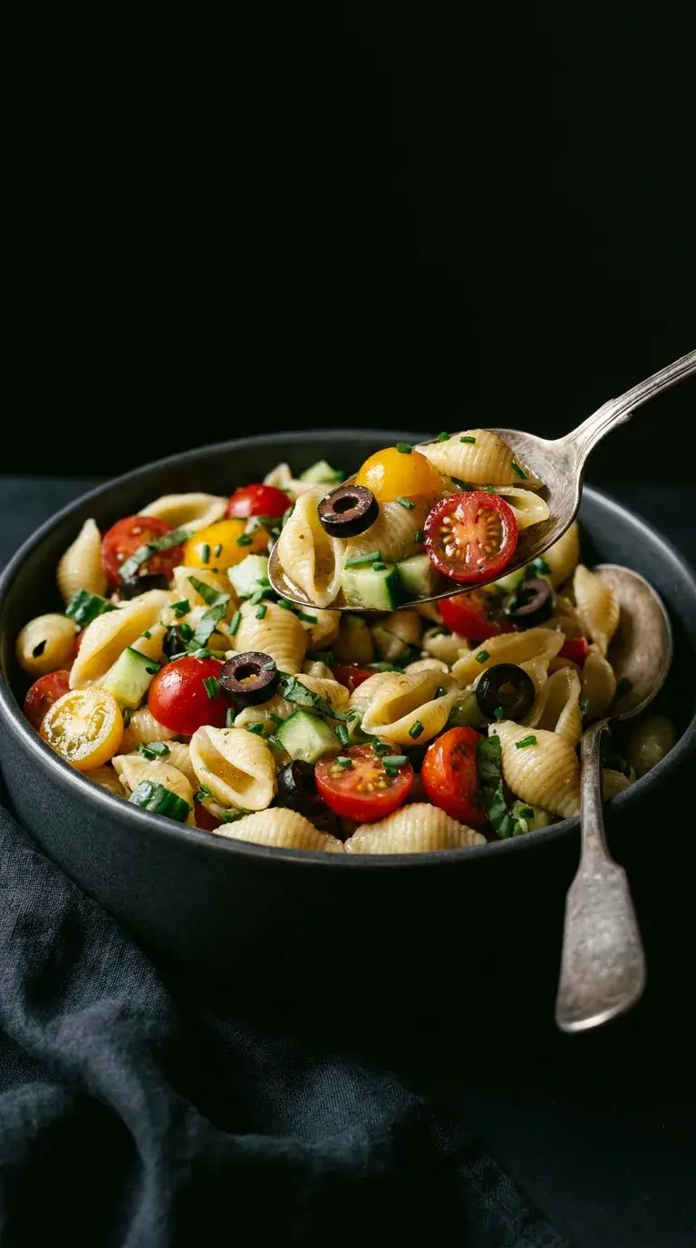 Jamie Oliver Pasta Salad: Italian Pasta and Vegetable Salad