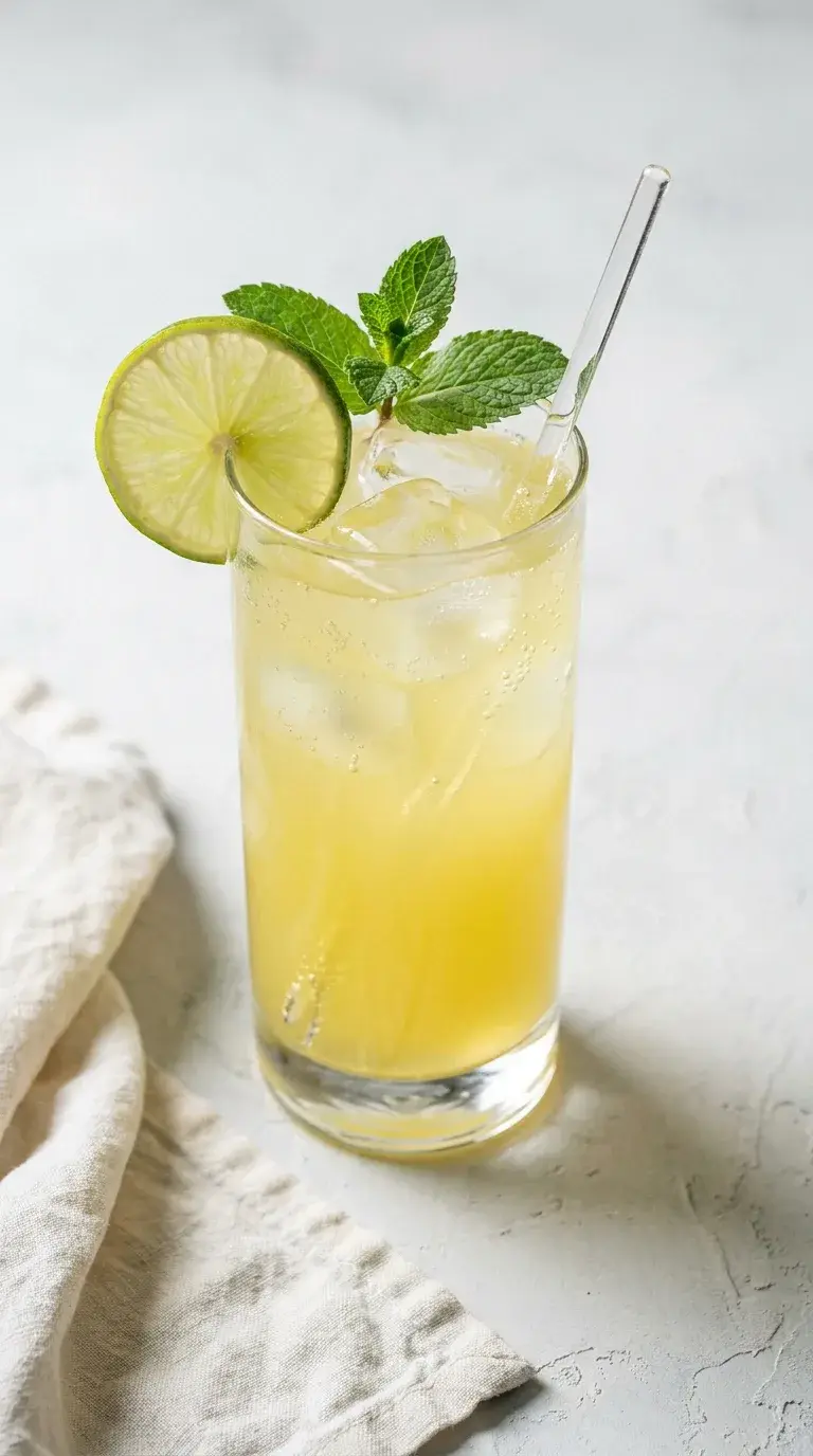 Pineapple Mint Mocktail: Non-Alcoholic Citrus Cooler