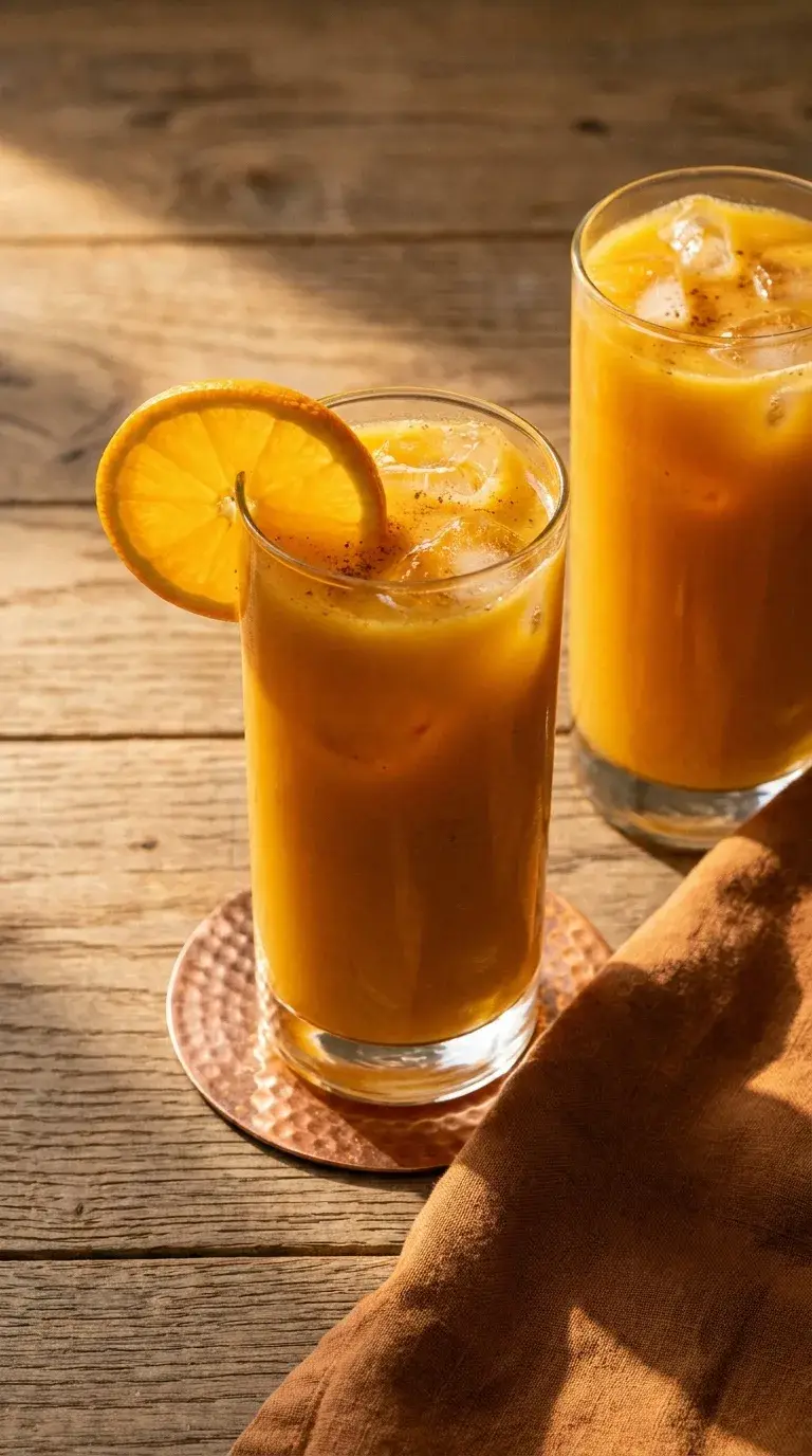 Pumpkin Spice Orange Juice: Autumnal Citrus Blend