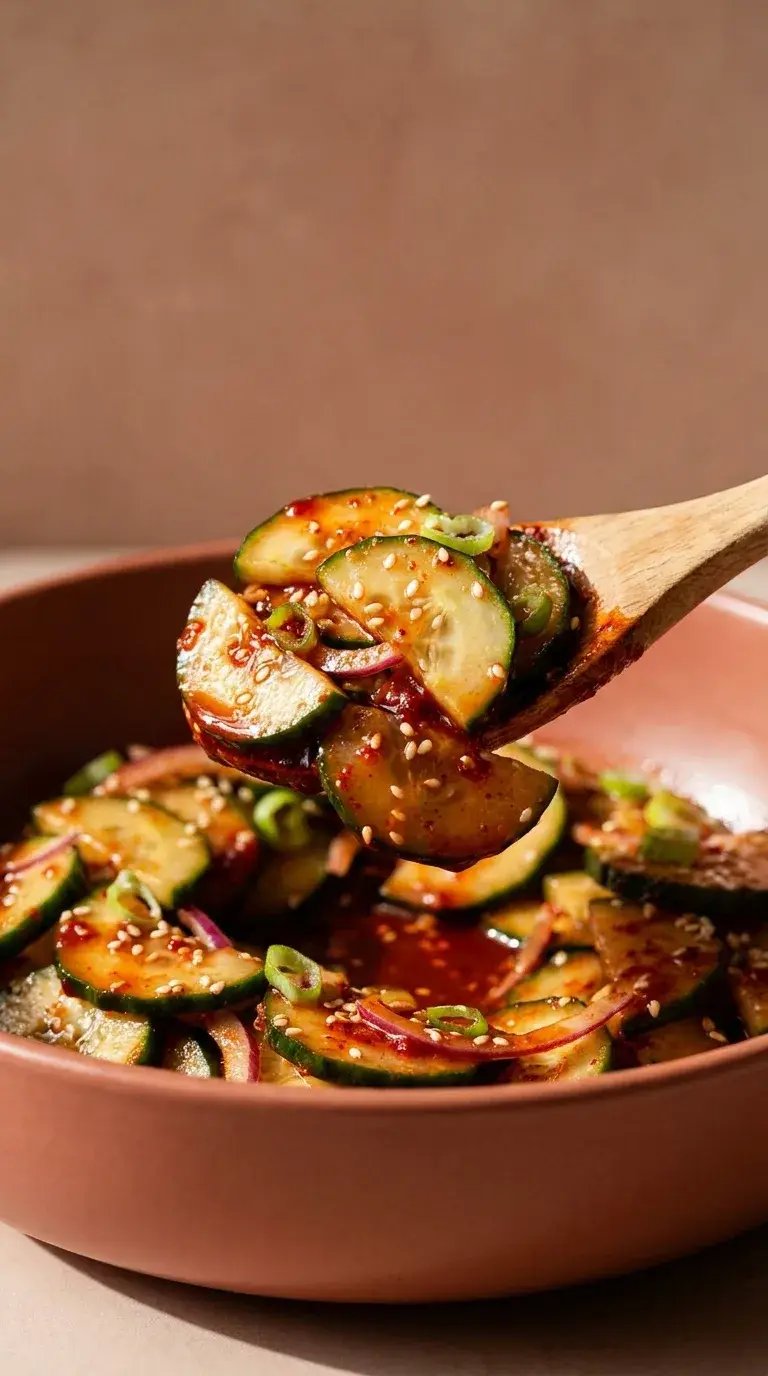 Gochujang Cucumber Salad: Spicy Korean Side Dish