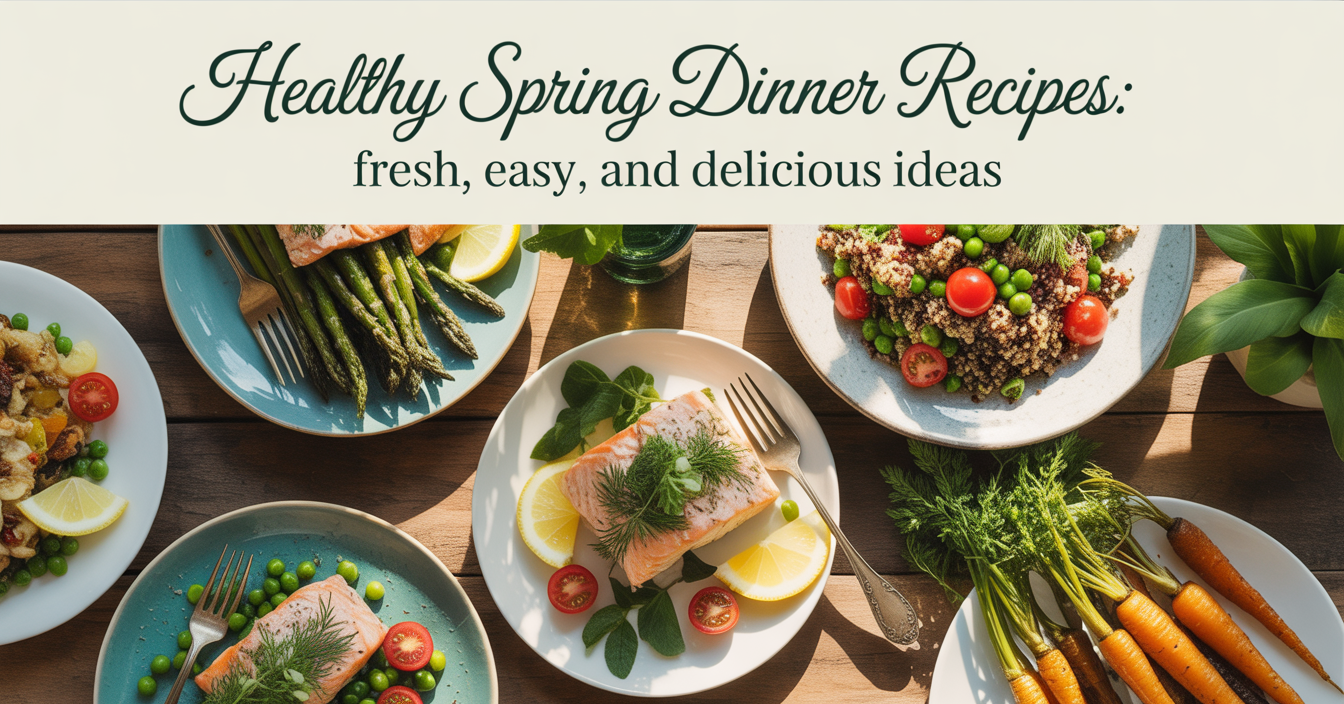 13 Healthy Spring Dinner Recipes: Fresh, Easy, and Delicious Ideas
